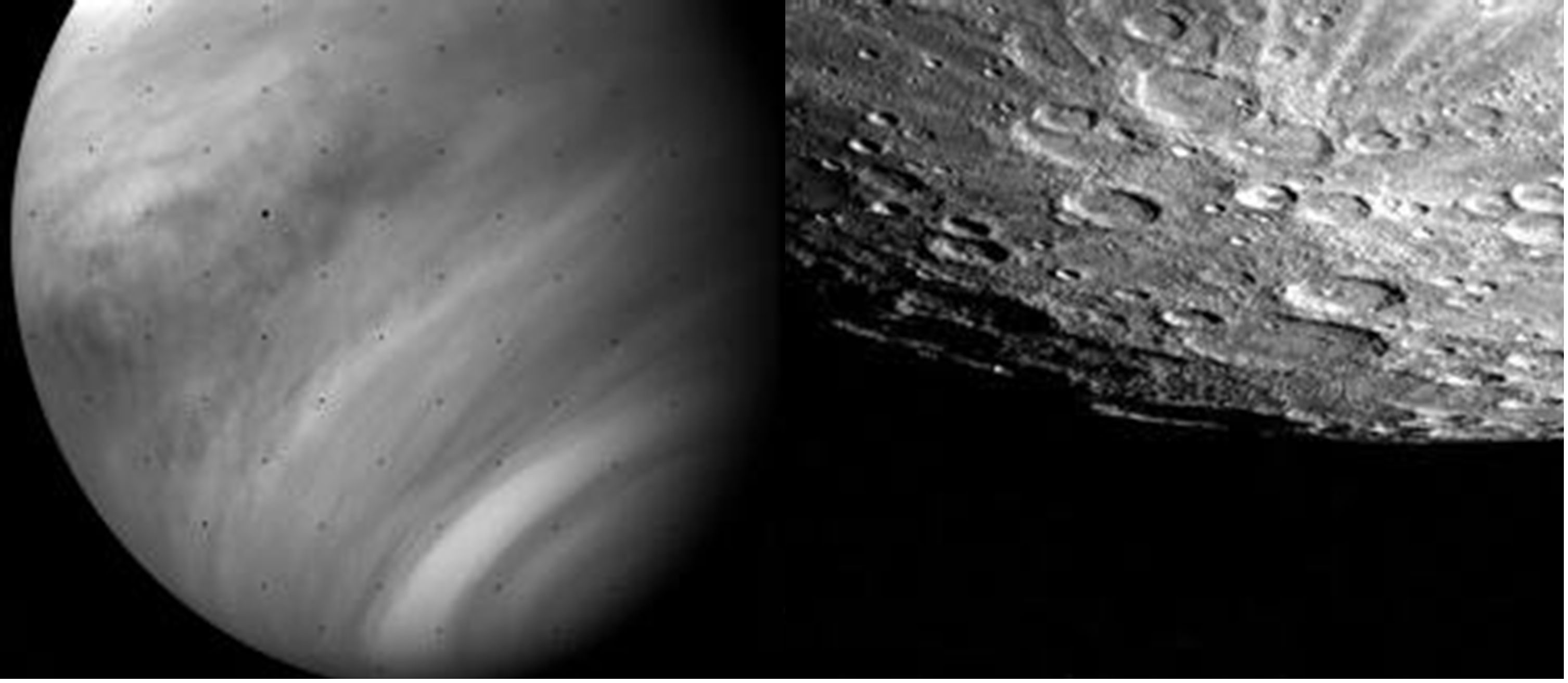 Mariner-10 Venus & Mercury