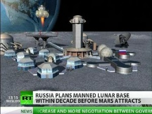 Russian moon base