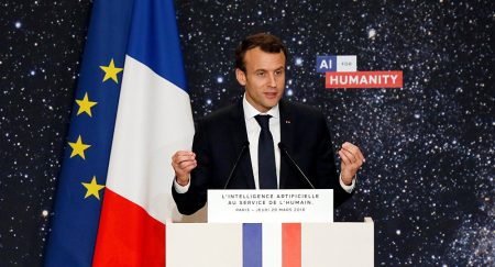 Emmanuel Macron AI for Humanity