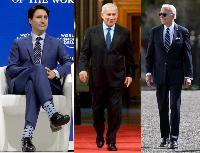 Trudeau-Netanyahu-Biden